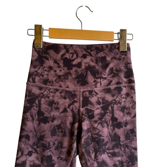 Lululemon Align Pant 28" US 4 Mini Dusk Floral Antique Bark Black - Picture 3 of 7